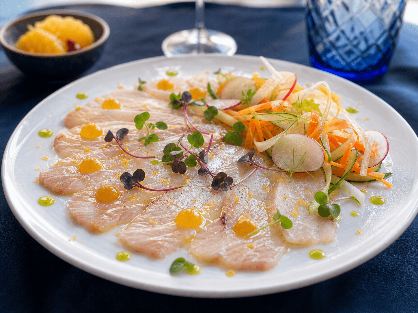 Carpaccio del Mar Mediterraneo