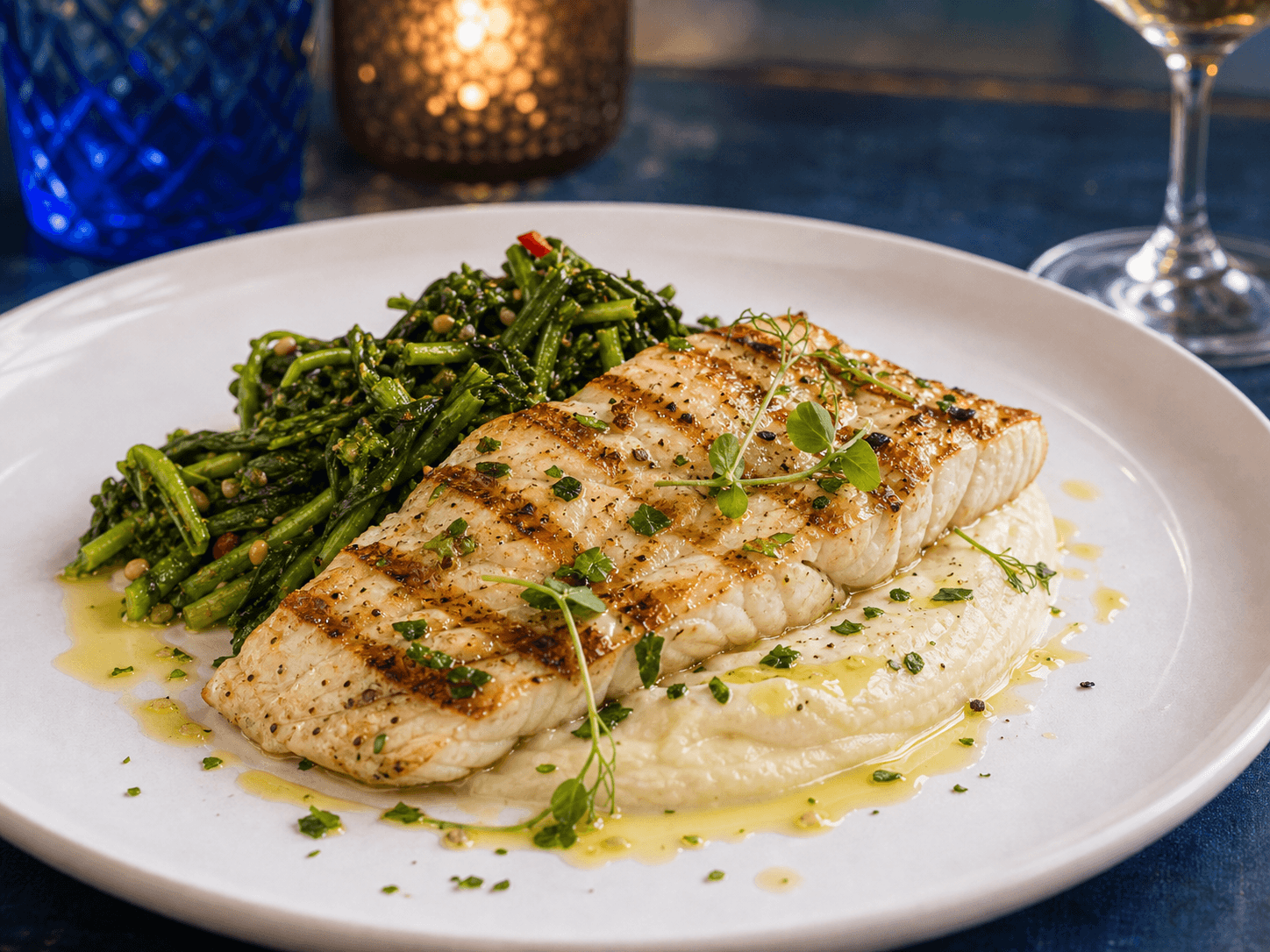 Filetto di pescato del giorno al grill