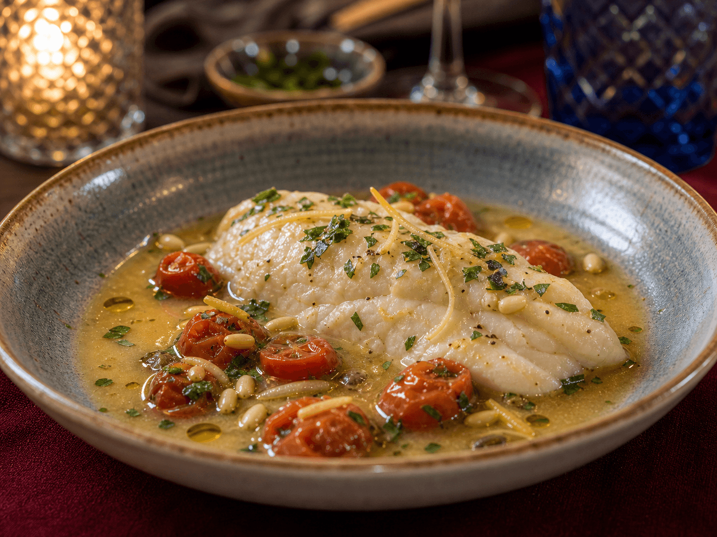 Filetto di Pescato al Guazzetto